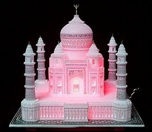 Souvenirs from Indian States: Miniature Taj Mahal from Agra