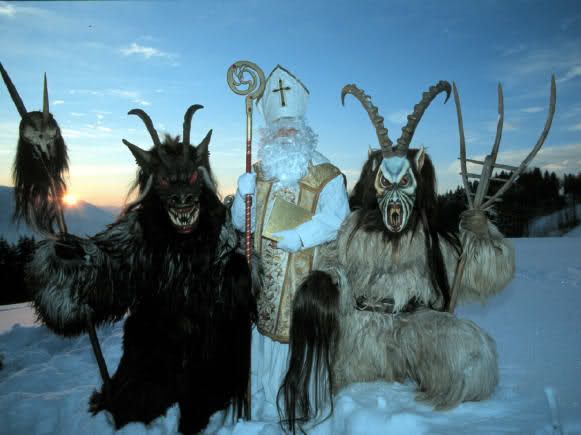 St. Nicholas and Krampus