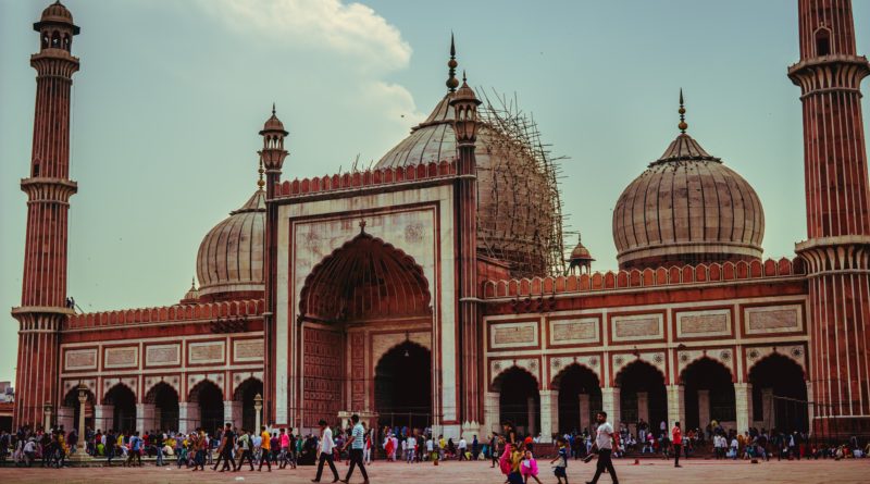 Jama Masjid in Old Delhi, India