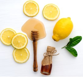 natural pack including lemon and honey
