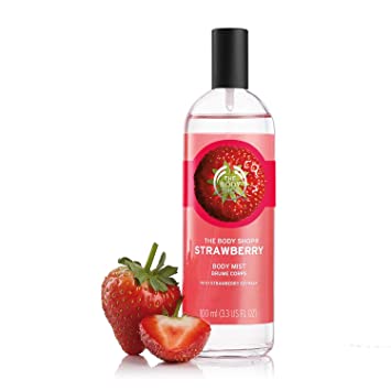 The Body Shop Strawberry Mist in summer fragrances