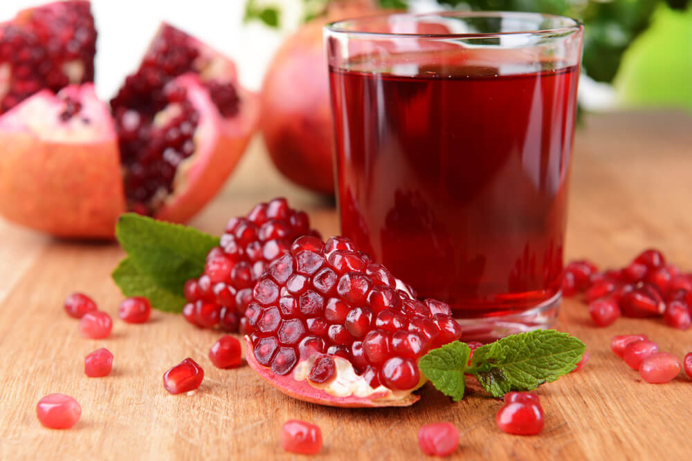 pomegranate detox drink