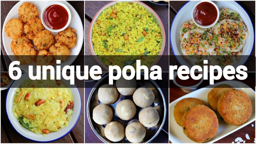 different poha recipes