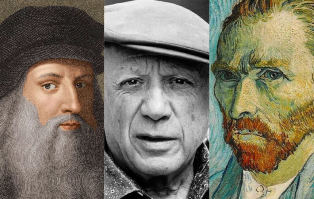 Rich results on Googles's SERP when searching for " Fascinating Facts about World's most iconic painters" 